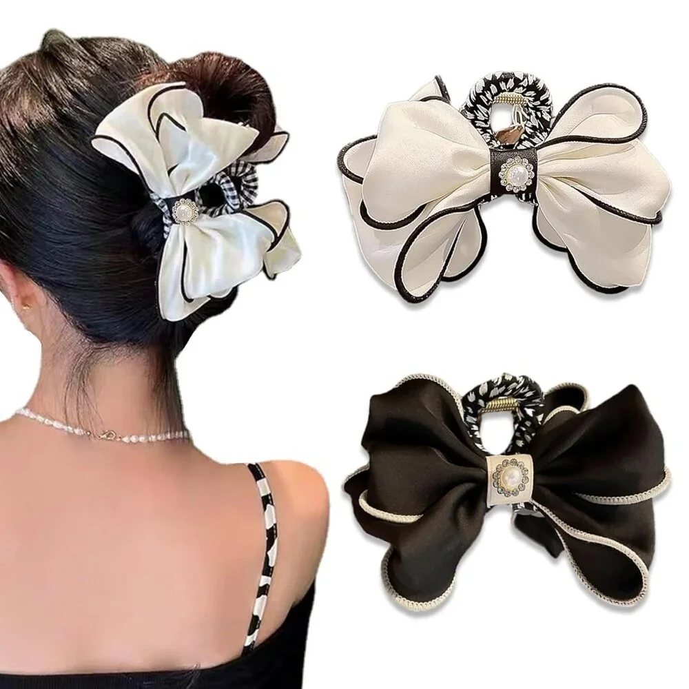 Hair Bows Claw Clip 2 pcs Set